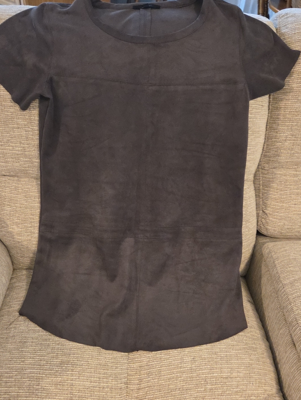 Olivaceous Short Sleeve Mini Dress — Charcoal
